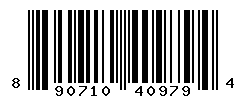 UPC barcode number 890710409794
