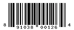 891038001264 barcode