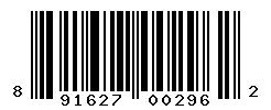 UPC barcode number 891627002962 lookup