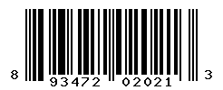 UPC barcode number 8934727020213