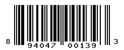 894047001393 barcode