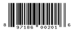 upc 897186002016 barcode image