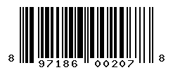upc 897186002078 barcode image