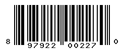 upc 897922002270 barcode image