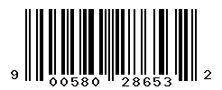 UPC barcode number 9005800286532