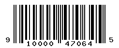 UPC barcode number 910000470645
