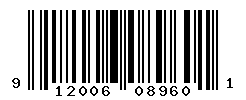 UPC barcode number 9120066089601