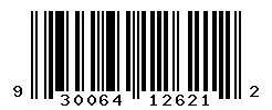 UPC barcode number 9300644126212