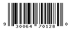 UPC barcode number 9300644701280