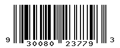 UPC barcode number 9300807237793
