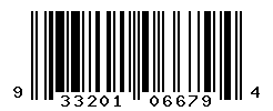 UPC barcode number 9332018066794