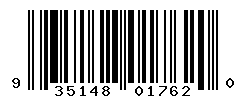 UPC barcode number 9351482017620