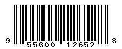 UPC barcode number 9556001126528