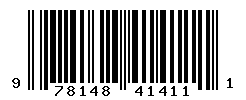 UPC barcode number 9781481414111