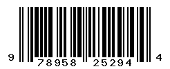 UPC barcode number 9789584252944