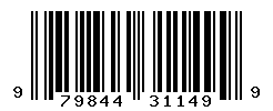 UPC barcode number 9798448311499
