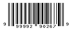 UPC barcode number 999992902679